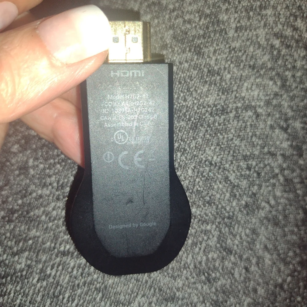 Google Chromecast HDMI Streaming Media Player H2G2-42